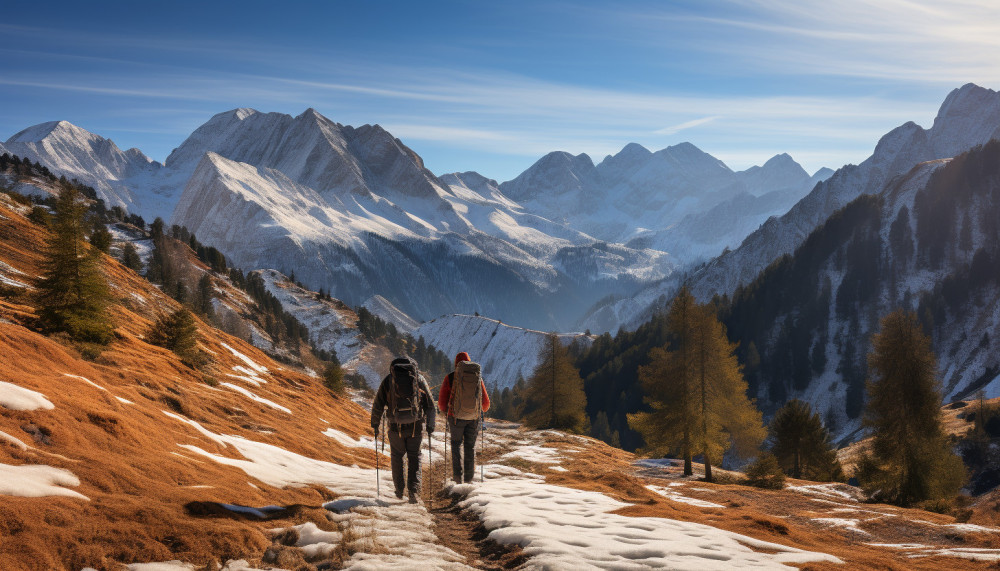 Escursioni invernali: sciare fuori pista nelle Dolomiti