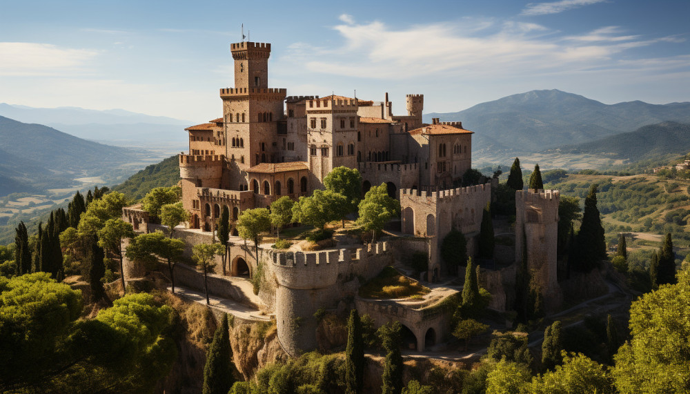 Soggiornare in un castello: l'esperienza del medioevo italiano